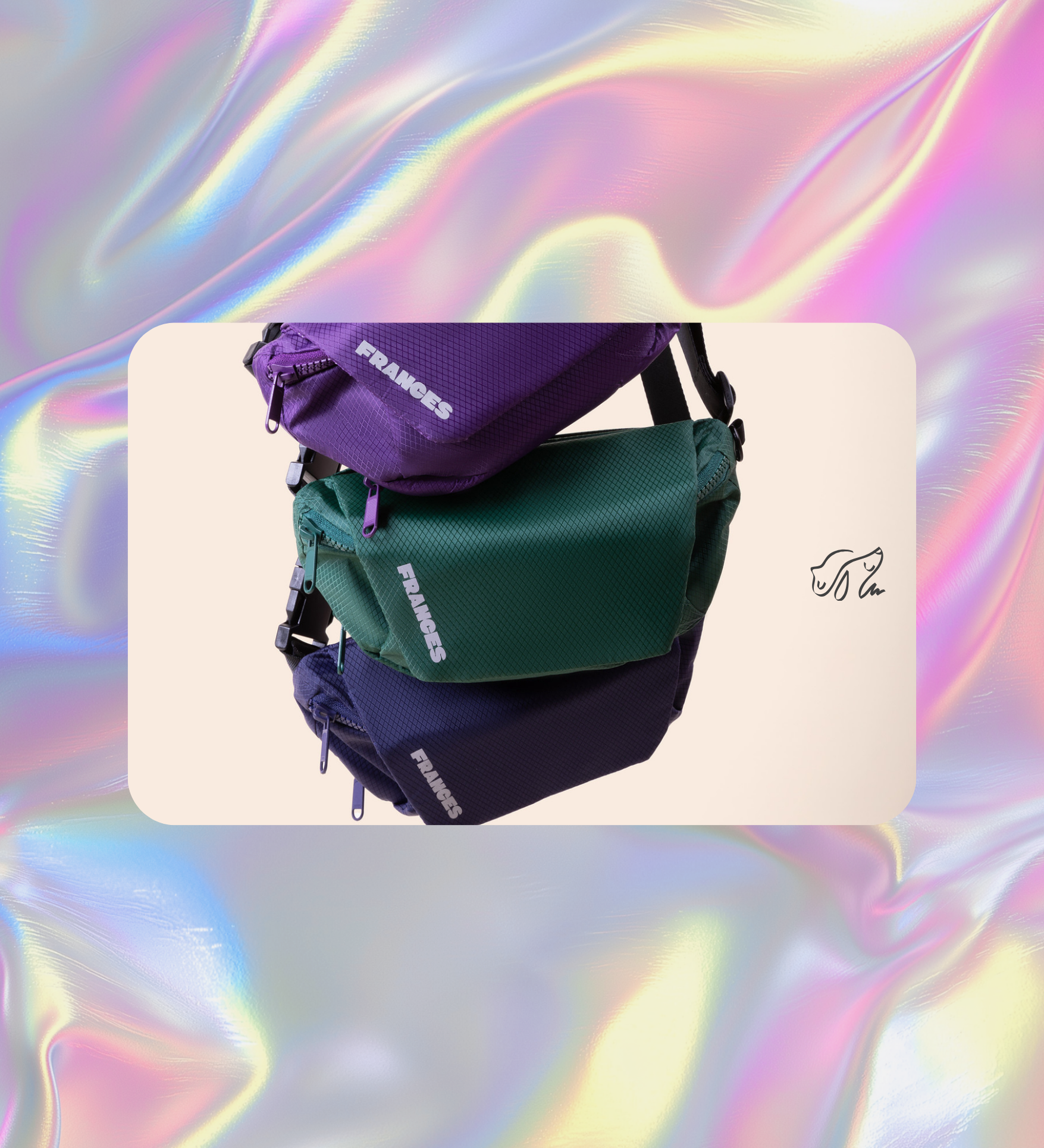 Frances-gift-card-playwalk-dog-bag