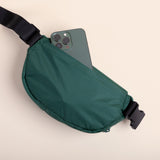 Hip bag back phone pocket hidden